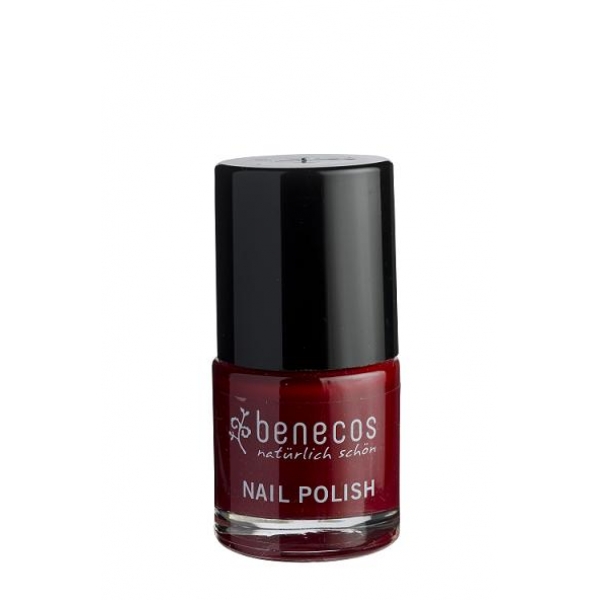 Benecos Natural Nail Polish - Cherry Red 5ml